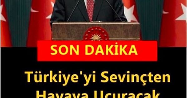 Erdoğan'dan Müjdeli Haber