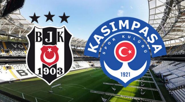 Beşiktaş - Kasımpaşa Maçı İkinci Yarı Kaç Kaç Bitti,BJK - Kasımpaşa Maç Sonucu